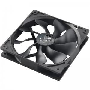 Akasa Apache Black AK-FN062 140mm 1300RPM Black Super Silent Case Fan