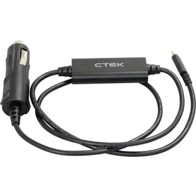 CTEK CTEK 40-464 USB-C charging cable Cigarette lighter socket (Ø 21 mm) CS FREE USB-C Ladekabel, 12V Anschluß 40-464