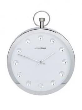 Stop Watch Style Crystal Wall Clock