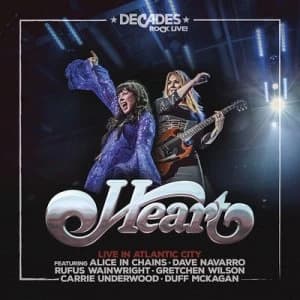 Live in Atlantic City by Heart CD Album
