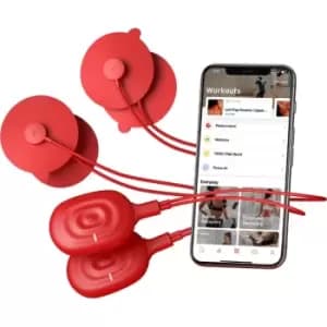 Therabody PowerDot 2.0 Duo PD01920-01 Smart Muscle Stimulator - Red