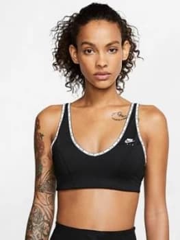 Nike Air Medium Support Indy Bra - Black Size M Women