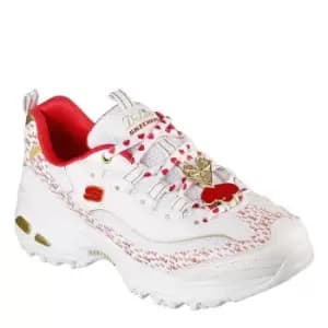 Skechers Love Printed Qtr Overlay - White