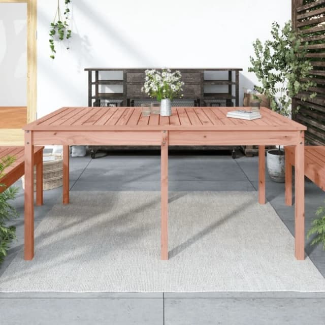 VIDAXL Garden Table 159.5x82.5x76cm Solid Wood Douglas Vidaxl 8720845691110