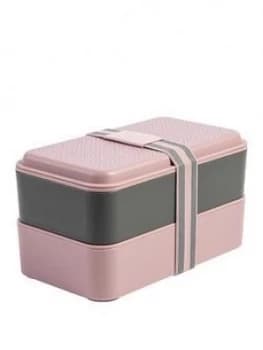 Ted Baker Stackable Lunch Box - Pink