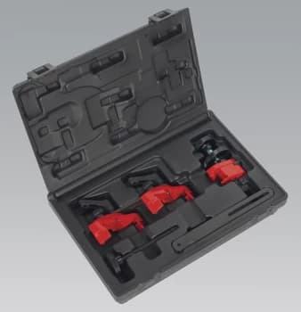 Sealey VSE887 Universal Single/Twin Camshaft Locking/Holding Tool Set