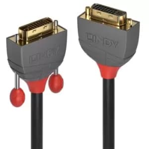 Lindy 5m DVI-D Dual Link Extension Cable Anthra Line