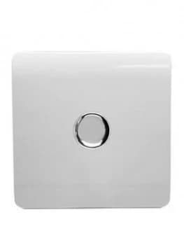 Trendiswitch 1 Gang LED Dimmer Std White