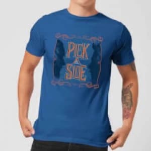 Fantastic Beasts Pick A Side Mens T-Shirt - Royal Blue - L