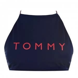 Tommy Bodywear Crop Bikini Top - 416 NAVY BLAZER