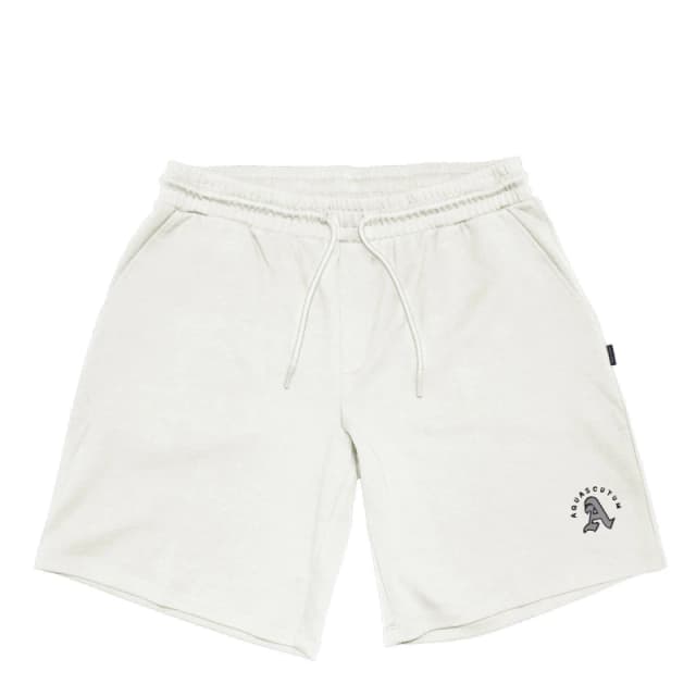 Aquascutum Mens Fleece Jogger Shorts Beige male Small