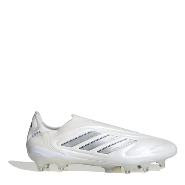 adidas Copa Pure III Elite Laceless Firm Ground Football Boots White/Silver male 6 (39.3)