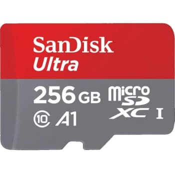 SanDisk Ultra 256GB MicroSDXC Memory Card