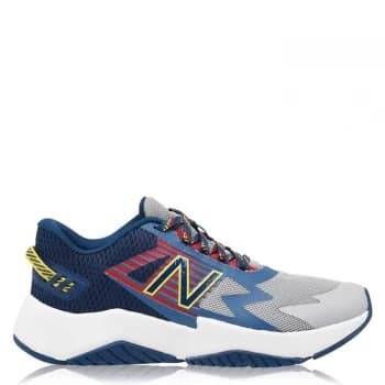 New Balance Rav Run Junior Trainers - Gry/Blu/Ylw