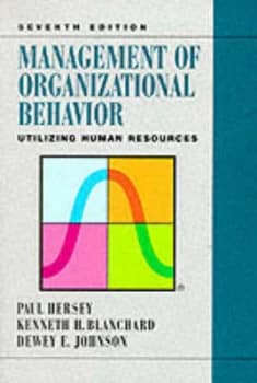 Management of Organizational Behavior by Paul Hersey Paperback