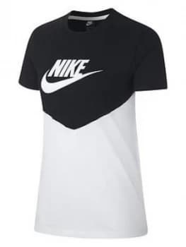 Nike Nsw Heritage T-Shirt - Black/White