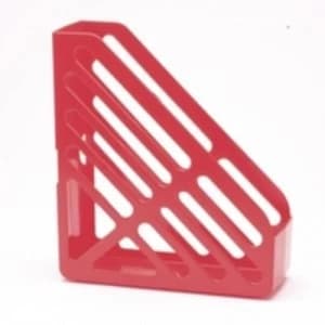 Q Connect Magazine Rack Red
