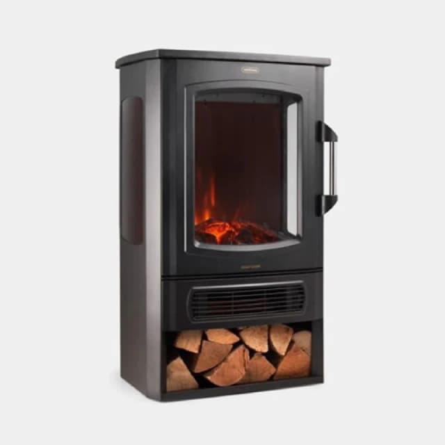 VonHaus Electric Stove & Log Store Black unisex One Size