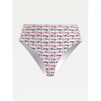 Tommy Bodywear HIGH WAIST - Red/Navy