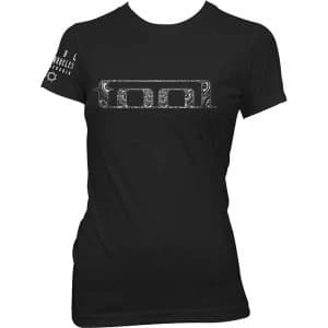 Tool - Eyes Logo Ladies X-Large T-Shirt - Black