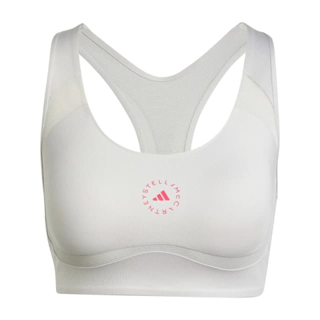 adidas Womens Non Wired Medium Impact Sports Bra Chalk Pearl female 2XS D-DD