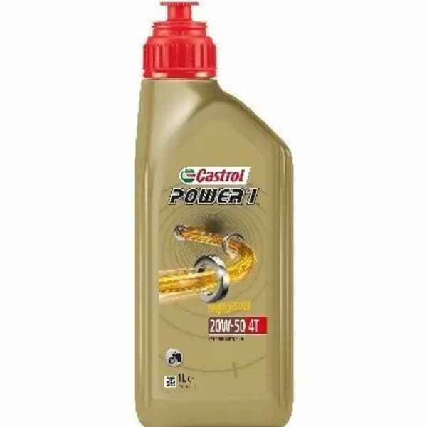 Castrol Power 1 4T 20W-50 1l Engine oil 15F578 Engine Oil (1862)
