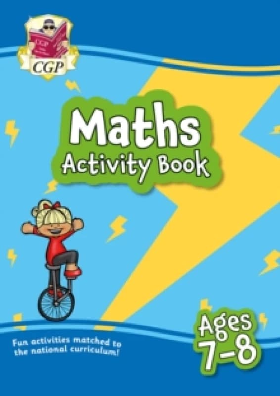 CGP Books Maths Activity Book for Ages 7-8 (Year 3) Paperback Multi