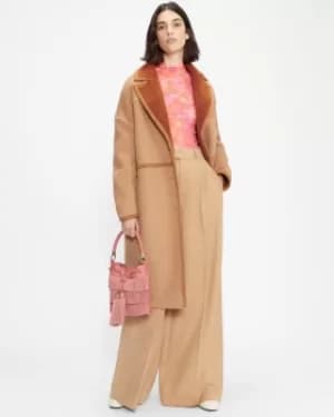 Oversized Wool Cocoon Coat