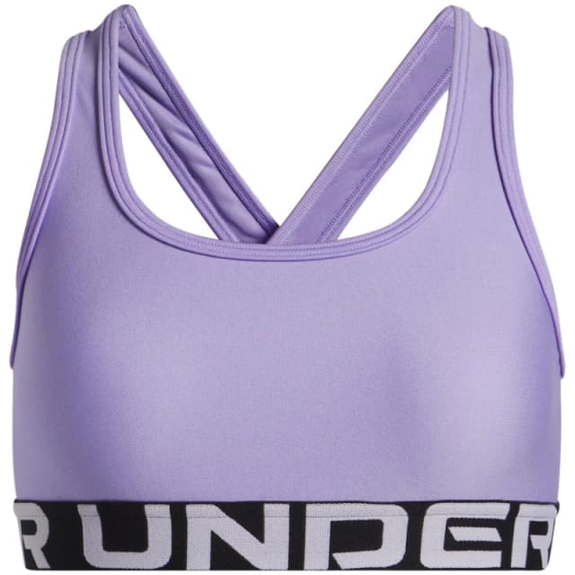 Under Armour UA Crossback Sports Bra Girls Transparent female 11-12 (L)