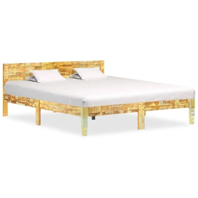 VIDAXL Bed Frame without Mattress Solid Reclaimed Wood 180x200cm Vidaxl 8719883997360
