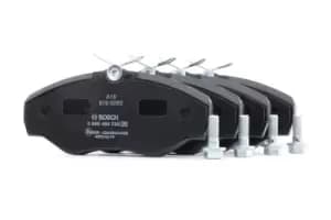Bosch Brake pad set 0 986 494 730 Brake pads,Brake pad set, disc brake OPEL,RENAULT,NISSAN,Vivaro A Kastenwagen (X83),Vivaro A Combi (X83)
