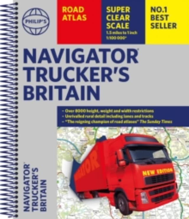 Philip's Navigator Trucker's Britain: Spiral Spiral bound