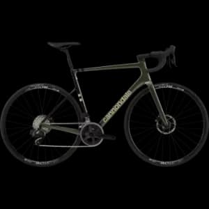 2021 Cannondale SuperSix EVO Carbon Disc Rival AXS Road Bike in Mantis