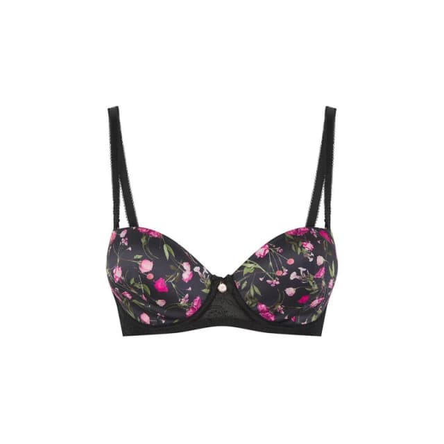 Ted Baker Womens Multiway Bra Black Floral female 32DD
