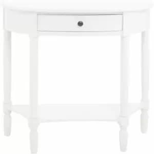 White Heirtage Tables For Living Room Black Wooden Table For Coffee Black Top Tables For Bedroom / Kitchen Hallways Modern Indoor And Outdoor