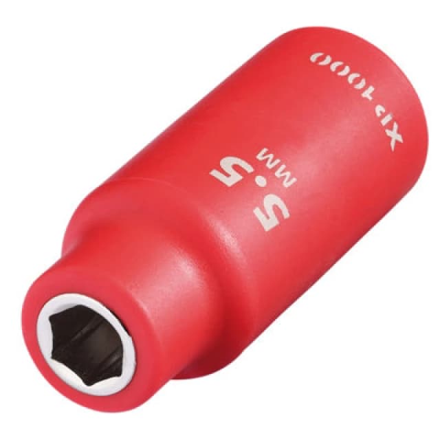 Draper XP1000 1/4" Drive VDE Insulated Hexagon Socket 18661 Drive: 1/4"