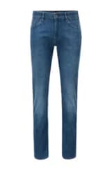 Hugo Boss Delaware Slim Fit Jeans Mid Blue Size 34 Men