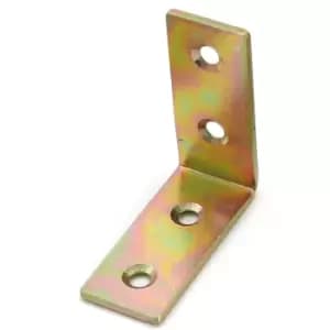 Steel from Corner l Shape Brace Angle Bracket - Size 40 x 40 x 17mm - Pack of 10