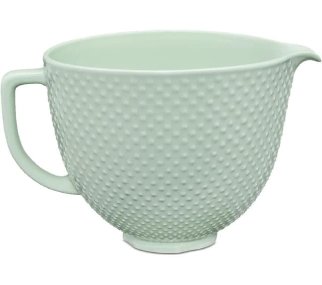 KitchenAid 5KSM2CB5TDD 4.7 Litre Ceramic Mixing Bowl - Dew Drop, Green 8003437050046