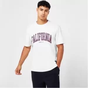 SoulCal USA Print T Shirt Mens - White