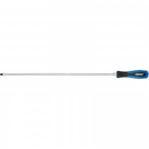 Draper Pound Thru Plain Slotted Screwdriver 8mm 450mm