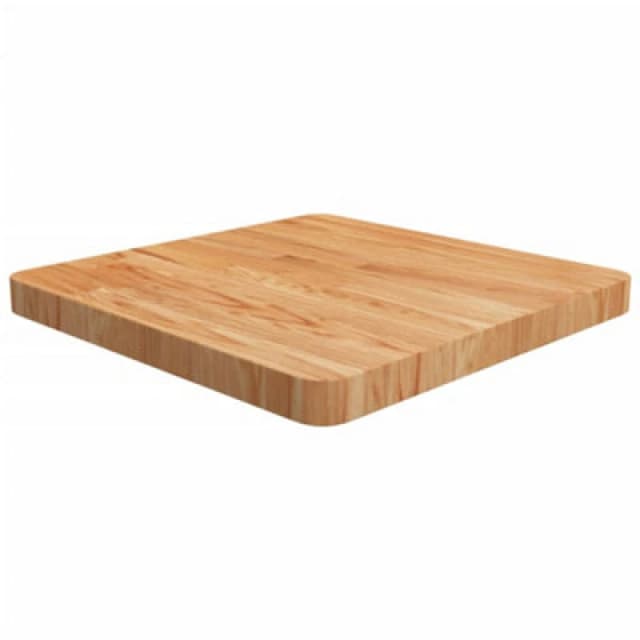 Vidaxl Square Table Top Light Brown 50X50X4Cm Treated Solid Wood Oak
