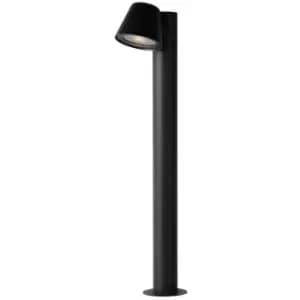 Lucide DINGO-LED - Bollard Light Outdoor - LED Dim. - GU10 - 1x5W 3000K - IP44 - Anthracite