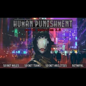 Human Punishment Social Deduction 2.0 Card Game