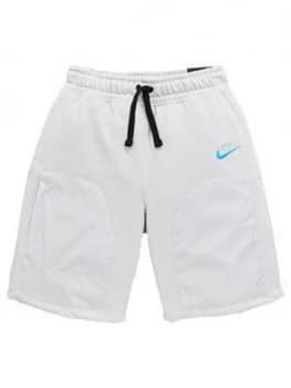 Nike Older Boys Air Shorts - Grey/Blue