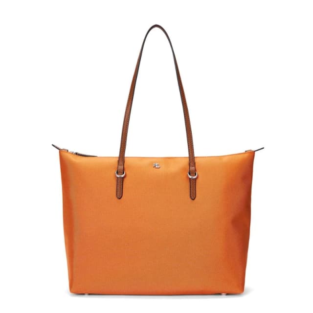 Lauren by Ralph Lauren Medium Keaton Tote Bag - Orange Orange One Size