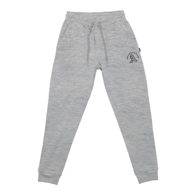Aquascutum Mens Closed Hem Fleece Joggers Grey male Small