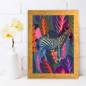AC1262311192 Multicolor Decorative Framed MDF Painting