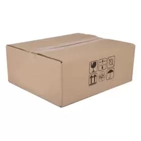 Zebra 01600BK11045 Original Black Wax Ribbon 110mm x 450m - 18 Pack