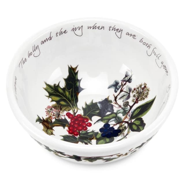 Portmeirion Holly and Ivy The Holly and the Ivy Set of 6 Small Bowls Green unisex One Size